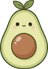 Nourish avocado mascot